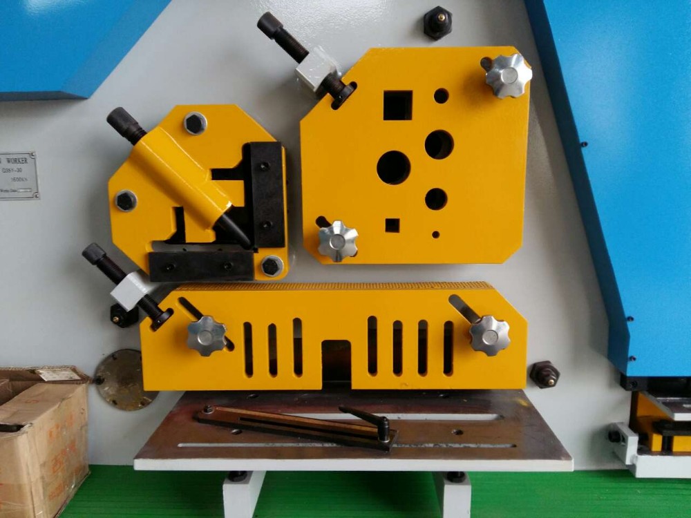 110 Ton Metal Sheet Press Corner Cutting Hydraulic Ironworker Machine 110-тонний гідравлічний верстат для кутового різання листового металу