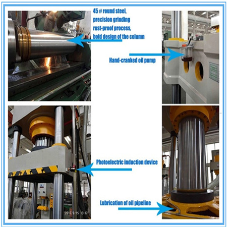 2017 OEM деталей для штампування листового металу, використовувані гідравлічні труби, роторний різальний верстат 5 тонн для алюмінієвого профілю